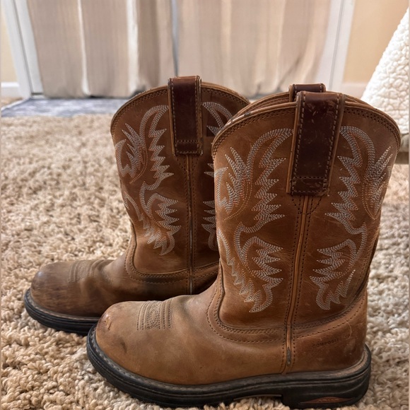 Ariat Tracey Womens Brown Composite Work Toe Boots Outdoors 7 1/2 - Picture 8 of 15